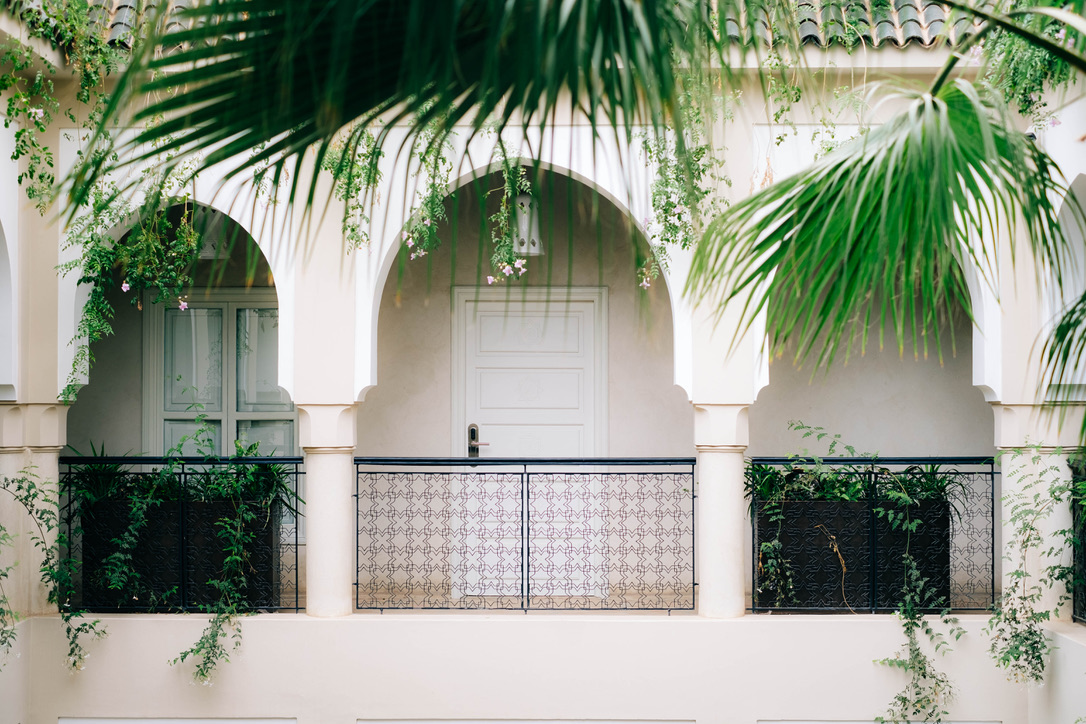 Vue panoramique du Riad
