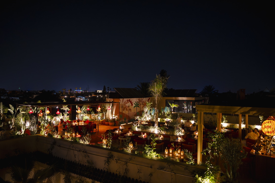 Luxurious hotel room
