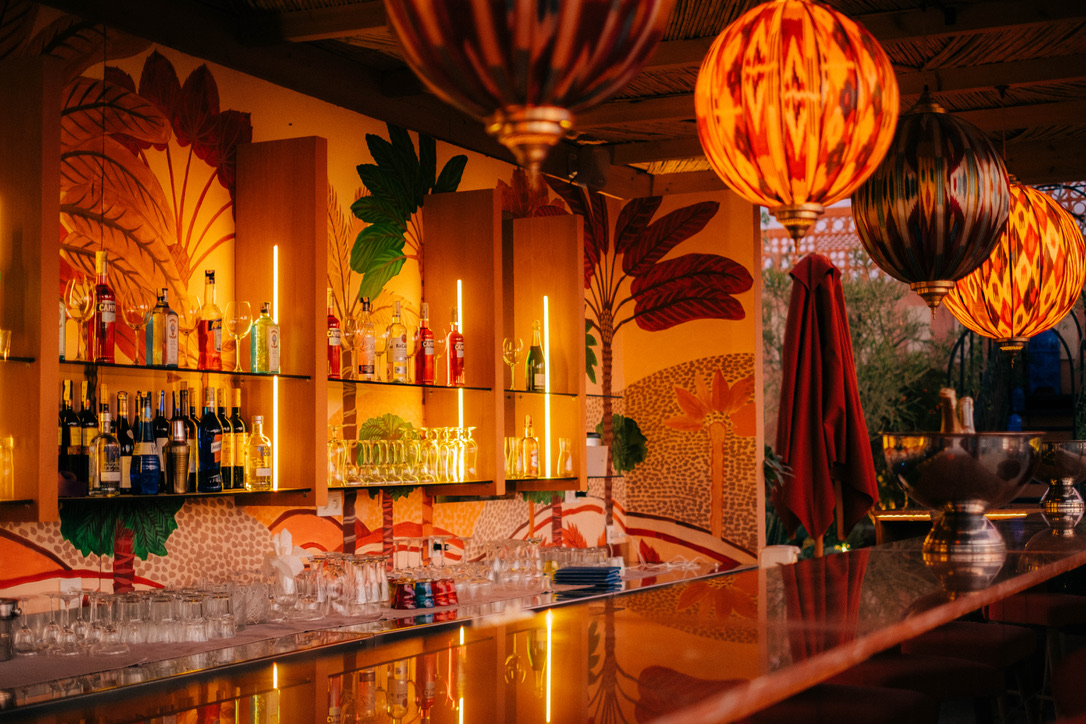 Luxurious hotel room