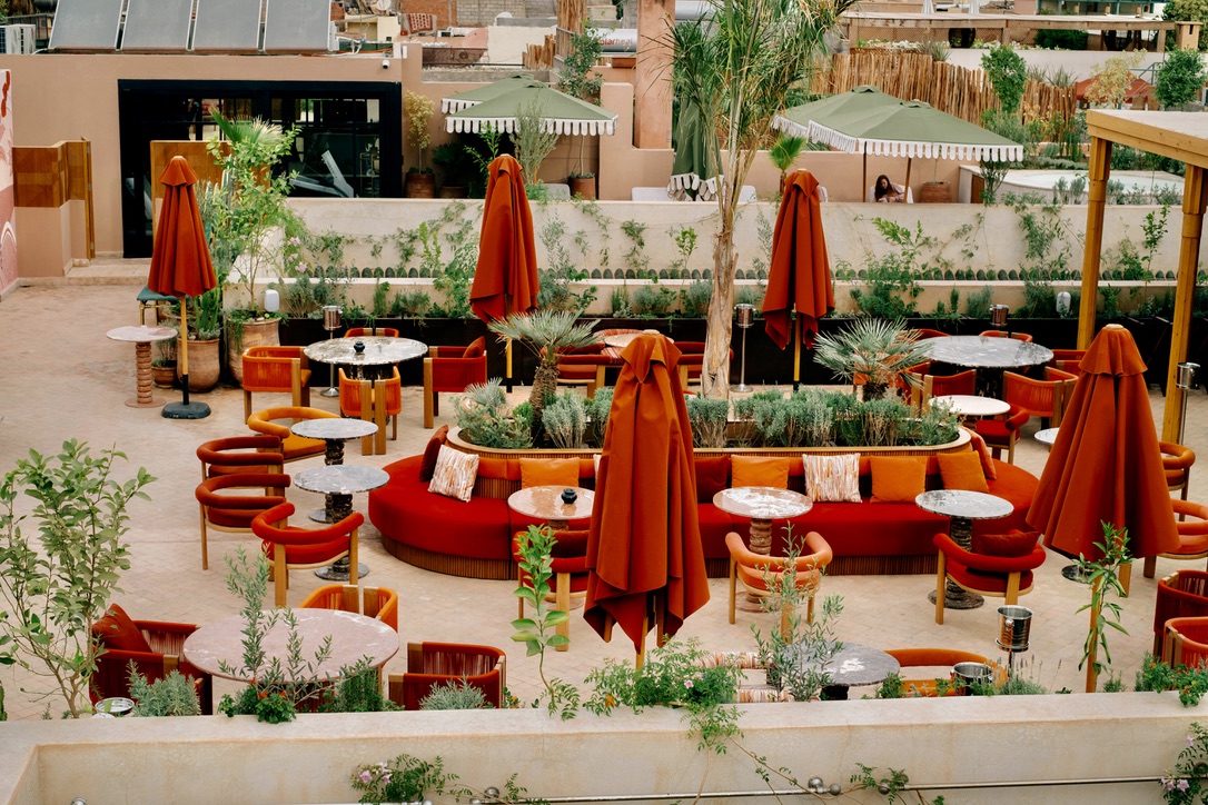 Luxurious hotel room