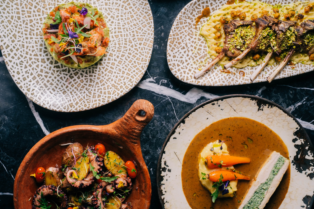 Luxurious hotel room