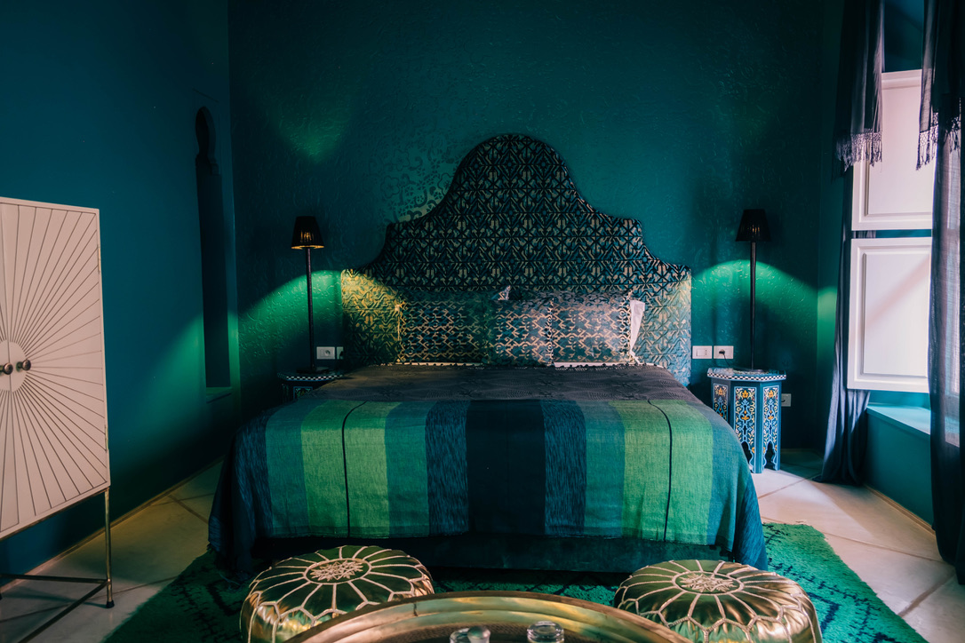 Luxurious hotel room