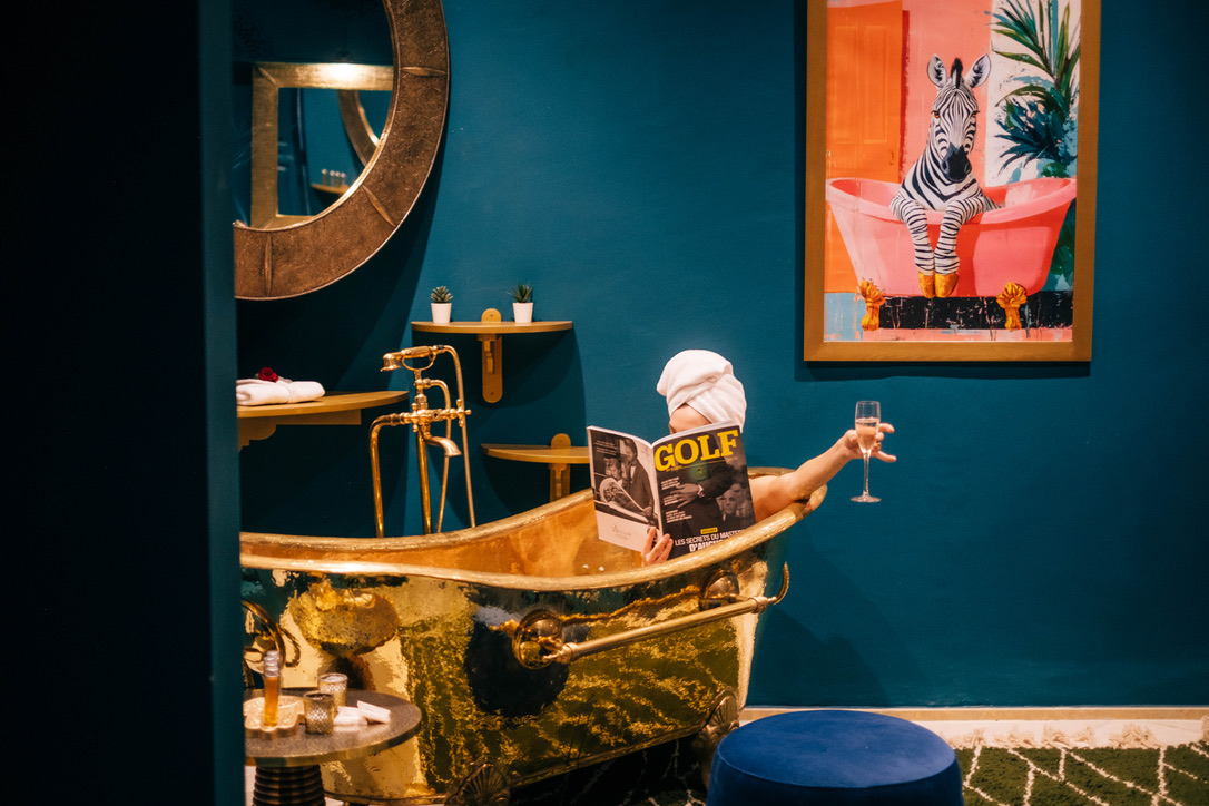 Vue panoramique du Riad