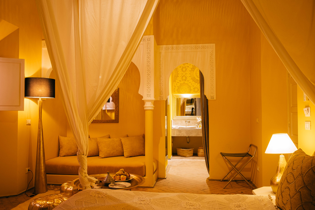 Vue panoramique du Riad